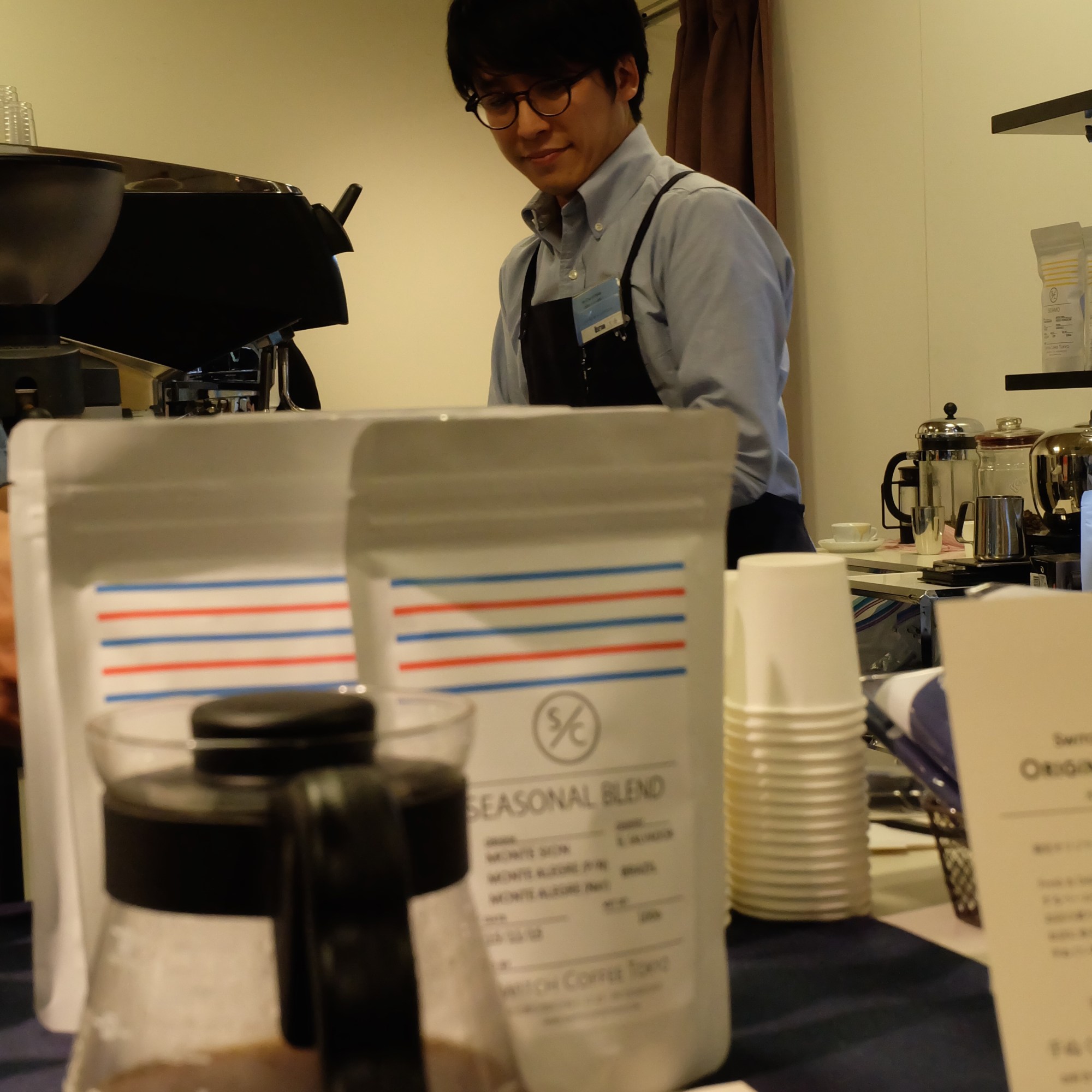 Masahiro Onishi of Switch Coffee Tokyo Meguro Japan