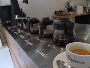 Coffee Carafes at Switch Coffee Meguro Tokyo Japan