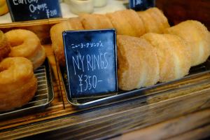 Doughnuts at The Roaster by Nozy Coffee Jingumae Tokyo Japan