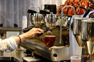 Synesso Hydra Espresso Machine at The Roaster by Nozy Coffee Jingumae Tokyo Japan