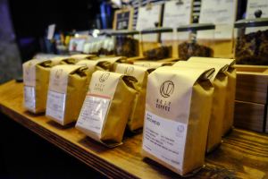 Coffee Bags at The Roaster by Nozy Coffee Jingumae Tokyo Japan