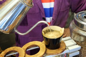 Torch Donut Pour-over at Arise Coffee Roasters Kiyosumi-Shirakawa Tokyo Japan