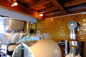 Roasting space at Onibus Coffee Nakameguro Tokyo Japan Cafe