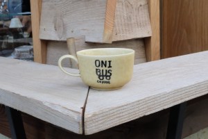 Coffee cup Onibus Coffee Nakameguro Tokyo Japan Cafe