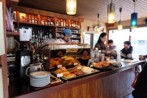 Barista Making Coffee in Fuglen Coffee Tokyo Shibuya Japan Cafe
