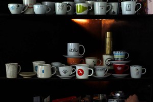 Coffee Cups at Light Up Coffee Kichijoji Tokyo Japan Cafe