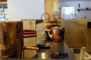 Coffee Bar at Cobi Coffee in Aoyama Tokyo Japan