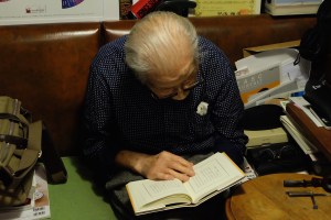 Sekiguchi Ichiro of Cafe de Lambre Kissaten Cafe in Ginza Tokyo Japan