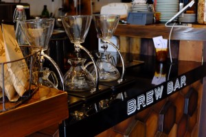 Coffee Brewers at Unlimited Coffee Bar in Narihira Tokyo Japan