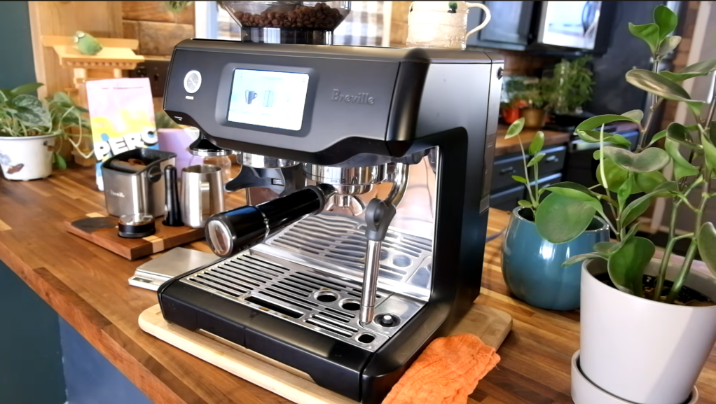 Breville Barista Touch Black on counter